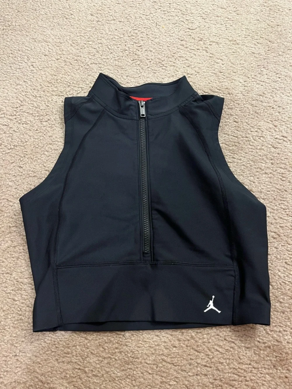 Air Jordan Zipper Scuba Top - Picture 2 of 4